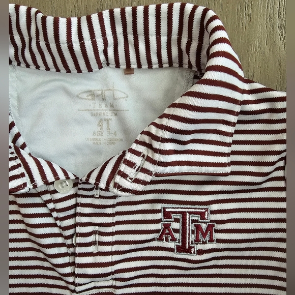 Texas A&M Boys Dri Fit Polo - Picture 3 of 4